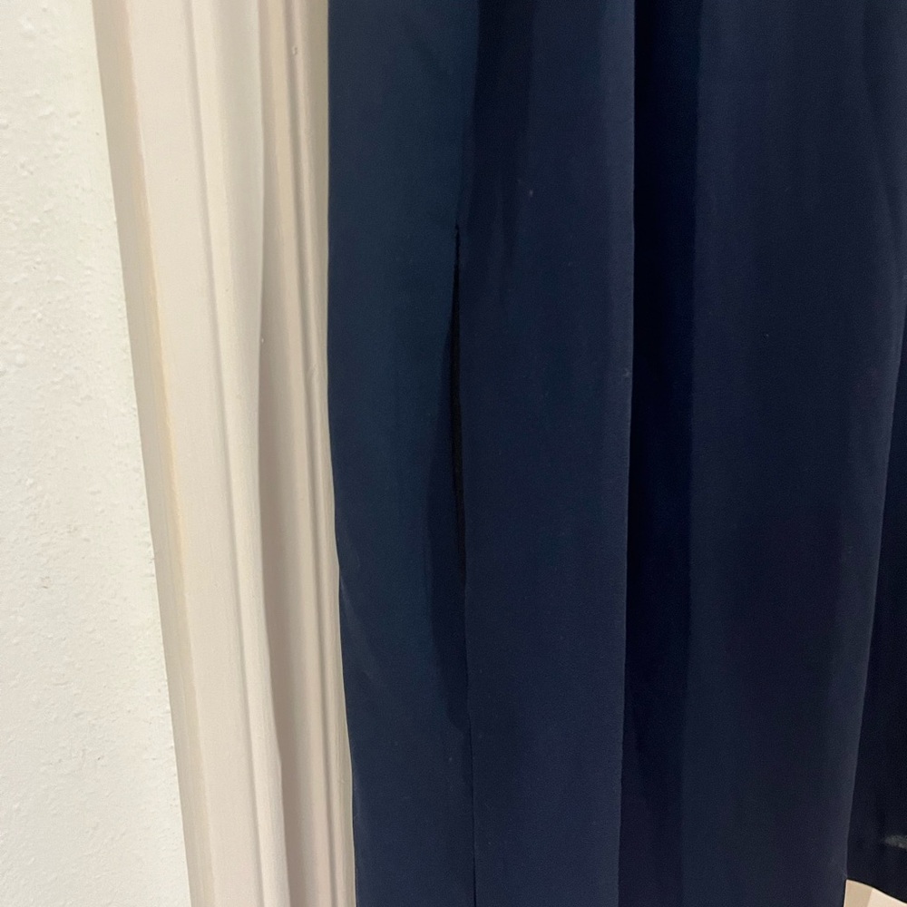 Kenneth Cole Elegant Navy Sleeveless Dress size 2 - Picture 9 of 9